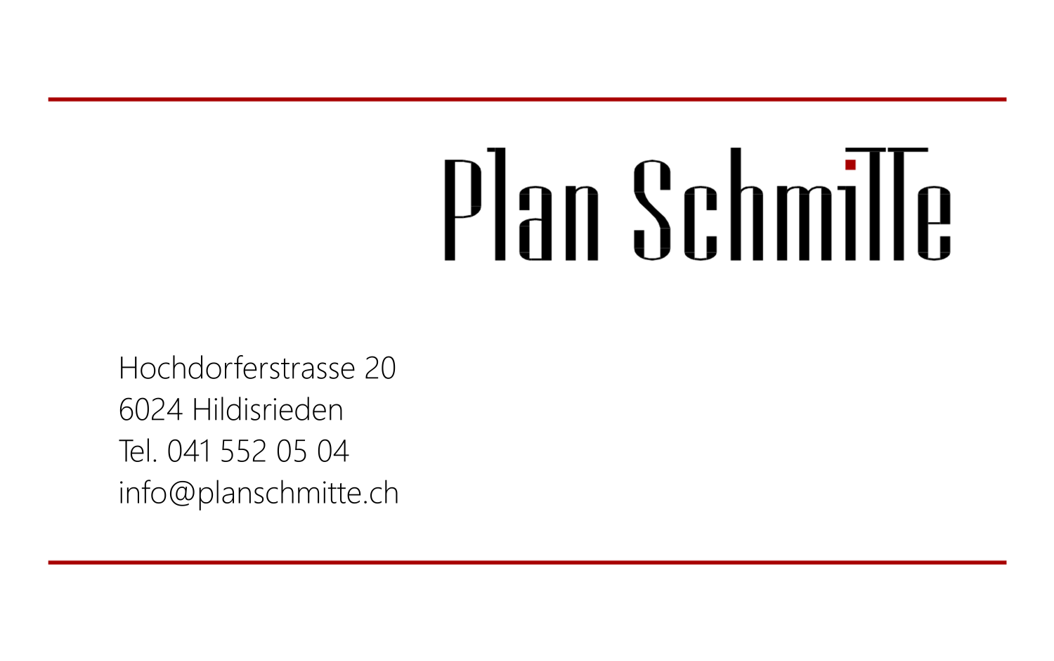 Plan Schmitte